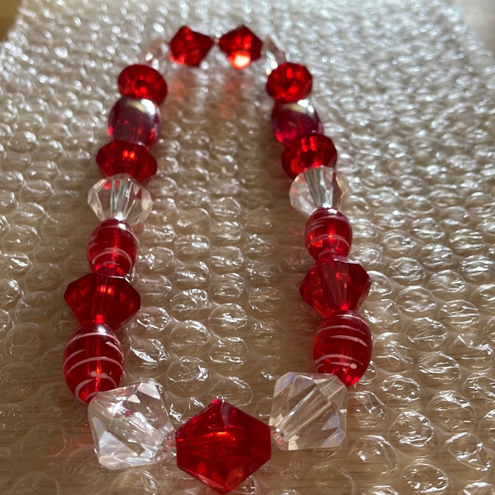 😀 NECKLACE-Hand Crafted by Myself 15” Girl’s